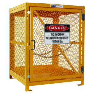 Forklift Storage Cage 4 Cylinders
