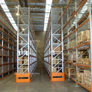Narrow aisle pallet racking-Benchmark-Shelving-Storage