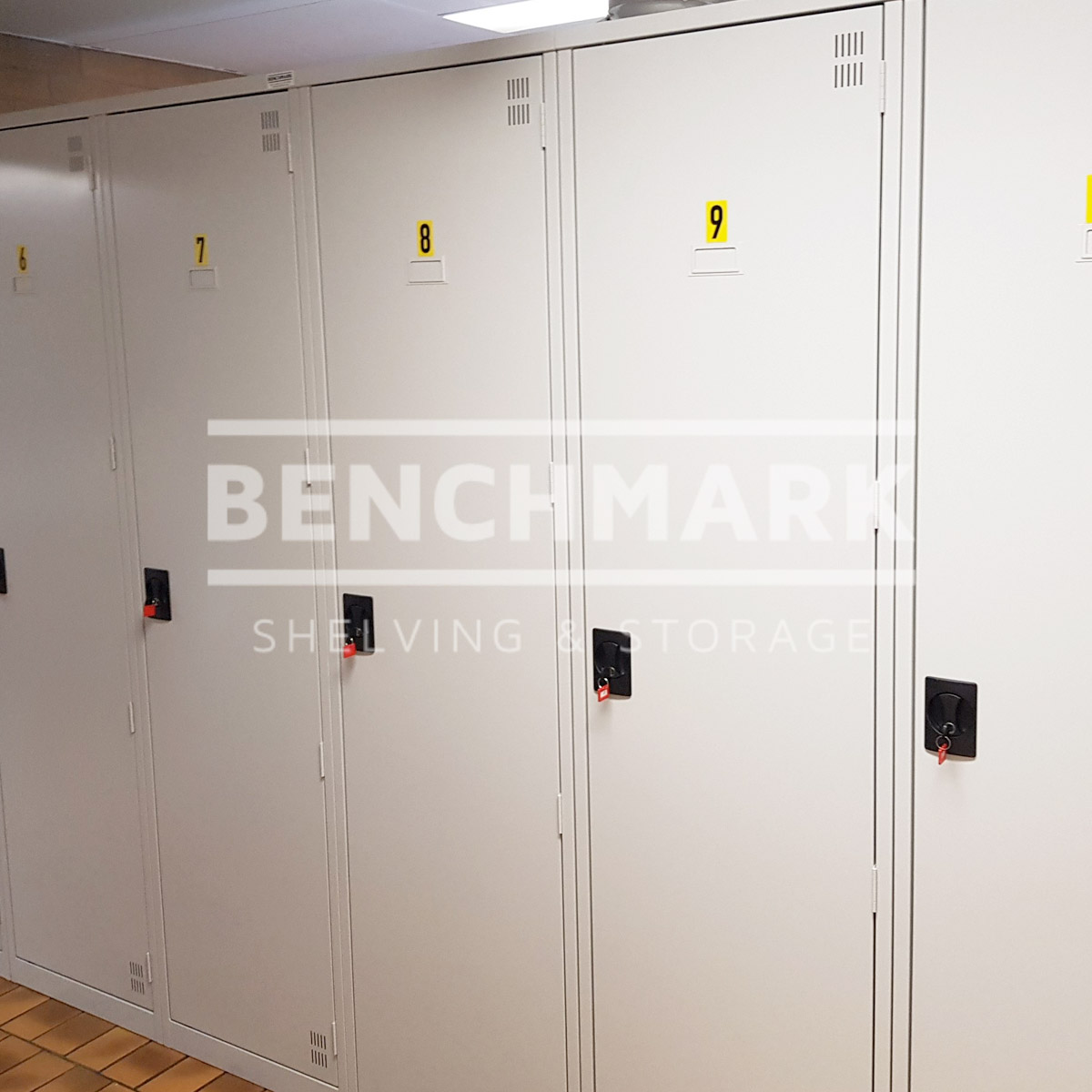 Fireman Lockers (QFES Approved) - Benchmark Shelving and Storage