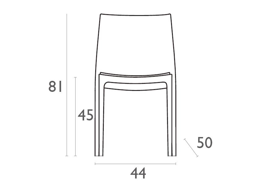 Maya Chair Dimensions
