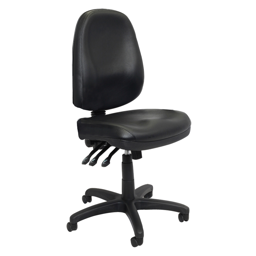 PO500-PU-Black-office-chair-benchmark-shelving-storage
