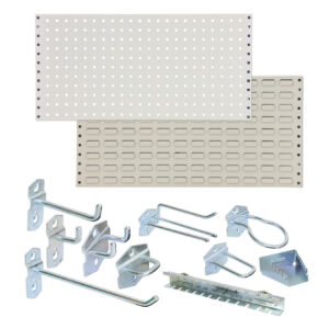 Louvre Panel & Square Hole Peg Boards & Accessories